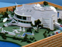Very Early Conceptual Model of the New Orlando Science Center.
